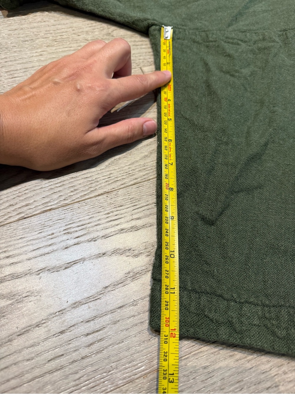 Zara Olive Green Relaxed Blazer Jacket in size L - Picture 10 of 11